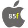 Aplicativo 85f para iOS